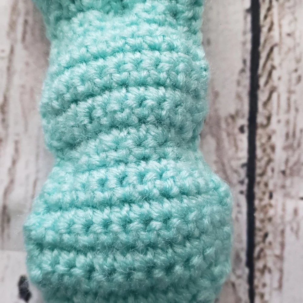 Mint color Crochet Peep
